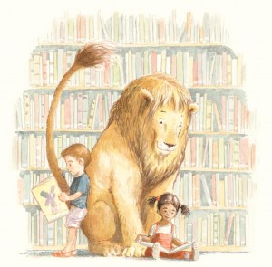 cocuk-kitabi-secimi-ve-her-cocuga-okunmasi-gereken-bir-kitap--kutuphanedeki-aslan--cocuk-kitaplari
